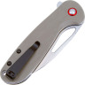Складной нож CJRB LAGO J1926-DE бежевый